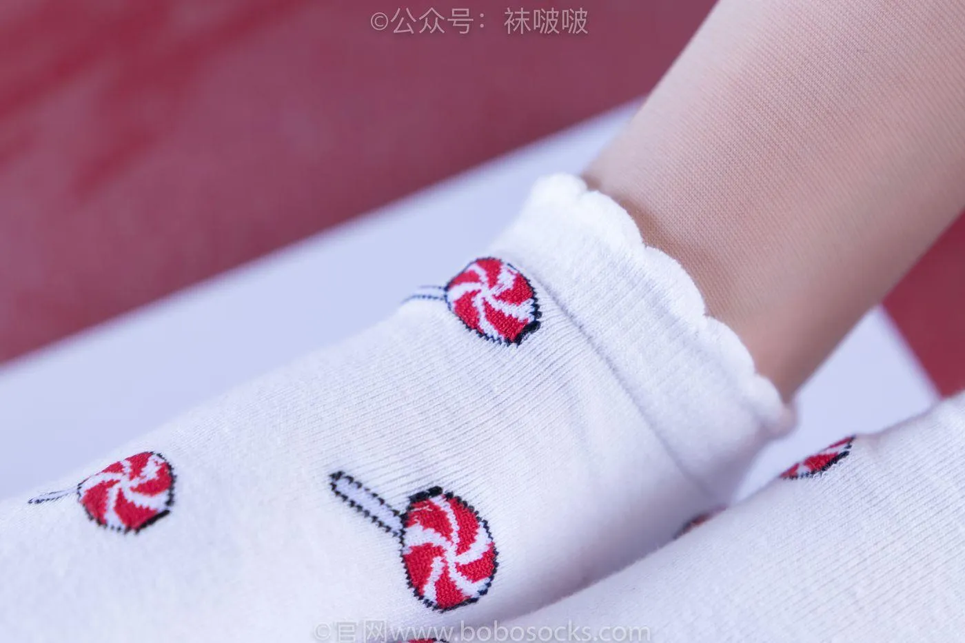 [BoBoSocks袜啵啵]NO.030 稚予- 皮鞋、短白棉袜、肉丝 [141P]插图4